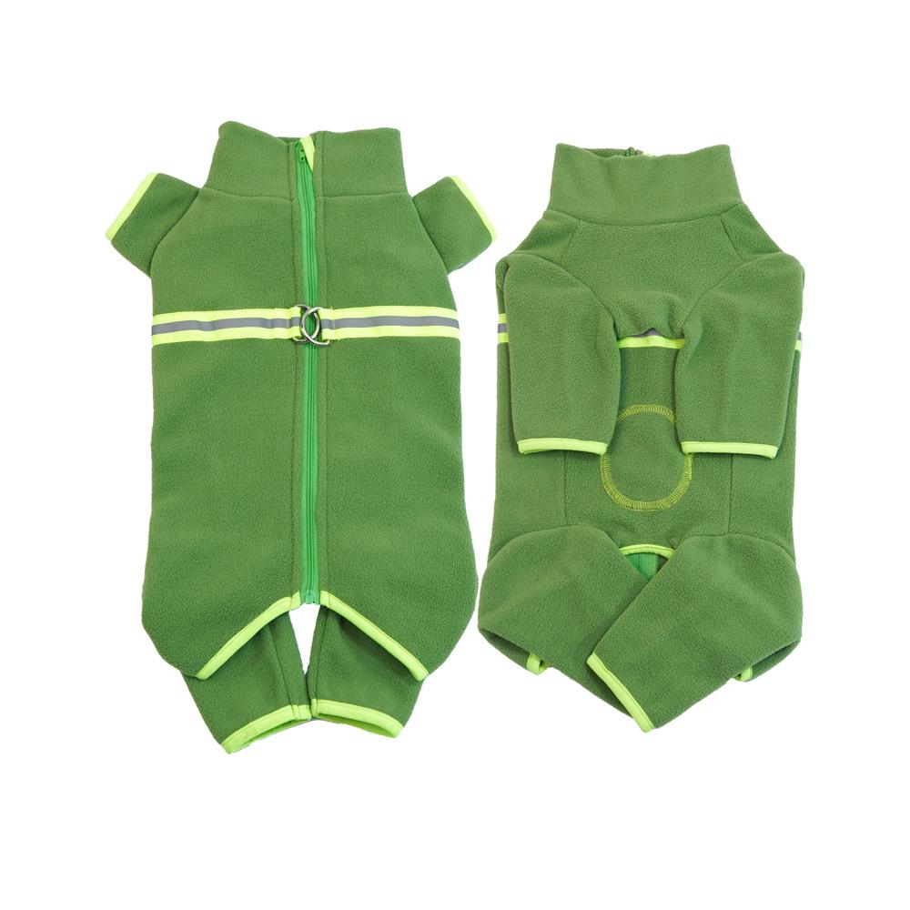 Corgi Teddy Fleece Warm Belly Protection Clothes Pets Small and Medium Dogs Four Feet Autumn and Winter
