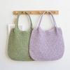 Bohemian Straw Shoulder Bag Breathable Summer Beach Bag Leisure Weave Tote Bag  Women