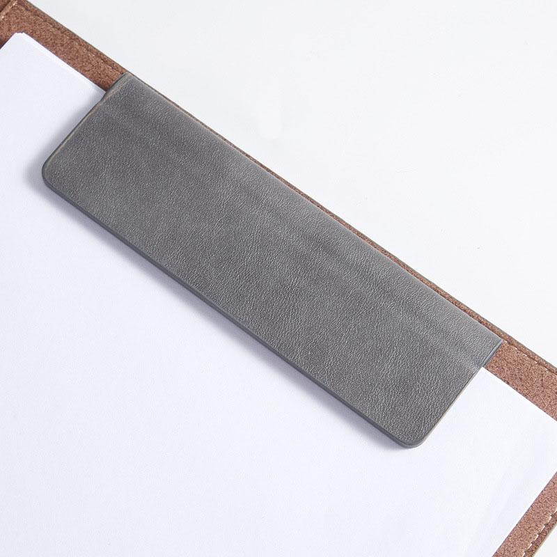 A4 Business Folder Leather Signing This Contract Clip Data Book File Storage Premium Durable Quality Useful Practical