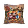 Capa de Almofada Anime do Mickey Mouse e Pato Donald 40x40cm Disney Kawaii Desenho Animado Veludo Nórdico Capa de Almofada de Lançar Decoração de Casa