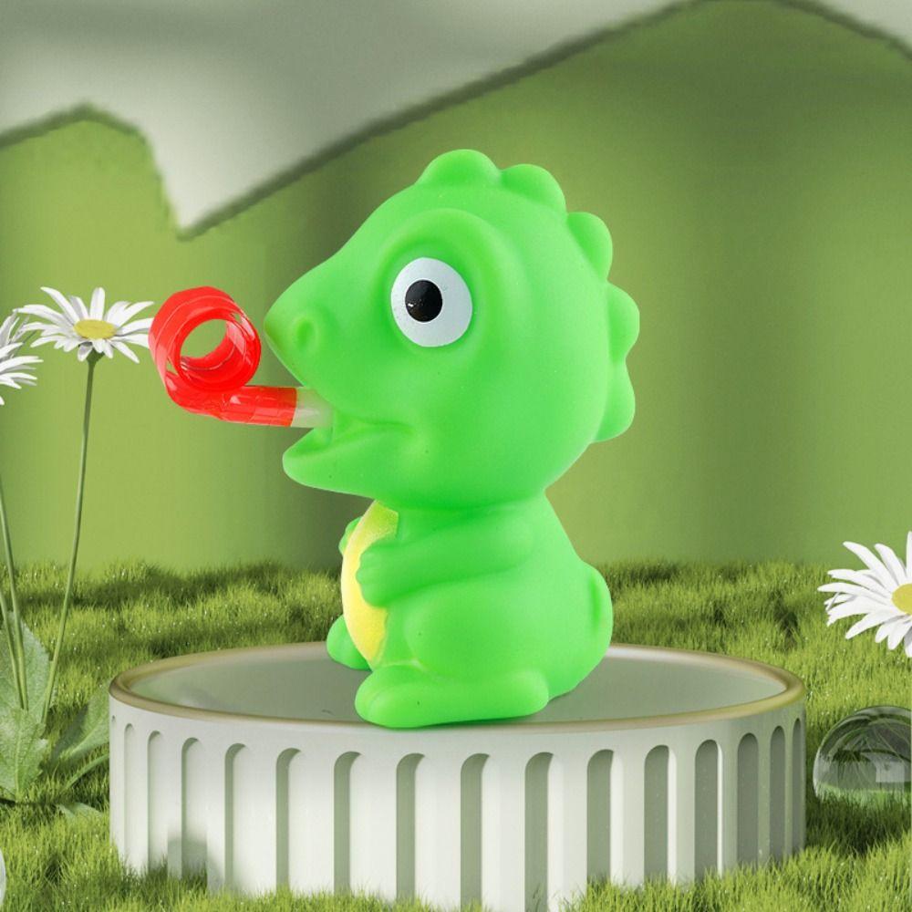 Frog Shape Dinosaur Sticking Tongue Squeeze Toy Dinosaur Slow Rebound Toy  Children Toys