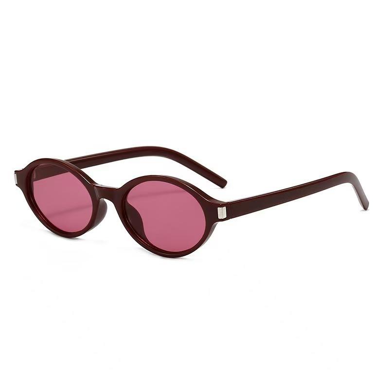 New European and American simple casual versatile round frame personalized trend men's and women's sunglasses outdoor travel sunglasses