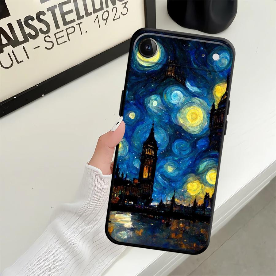 Creative City Pattern Case for Apple iPhone 17 Pro Max 12 11 14 16 XR XS MAX Air 13 15 Pro 7 8 Funda Phone Cover