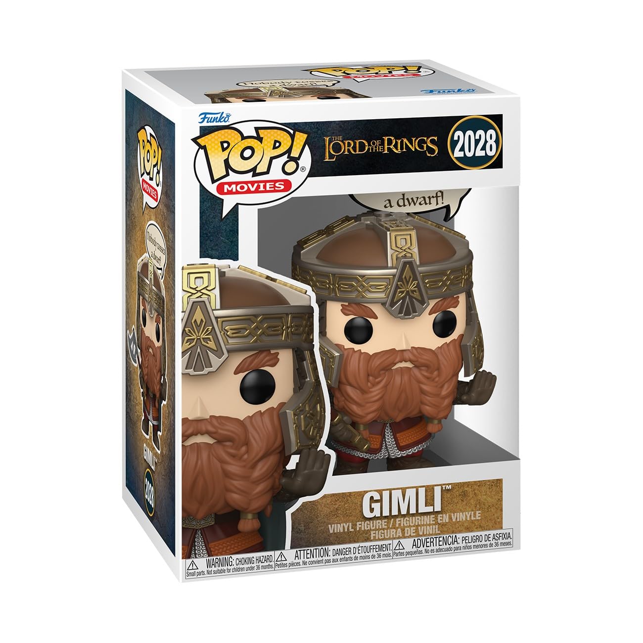 Funko The Lord of the Rings Gimli Pop! белый