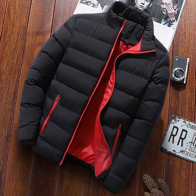 Doudoune chaude avec fermeture éclair pour homme, manteau léger et pliable, automne et hiver