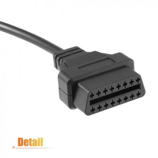 OBD1 To OBD2 22-Pin To 16-Pin And 17-Pin To 16-Pin TWO  For Toyota