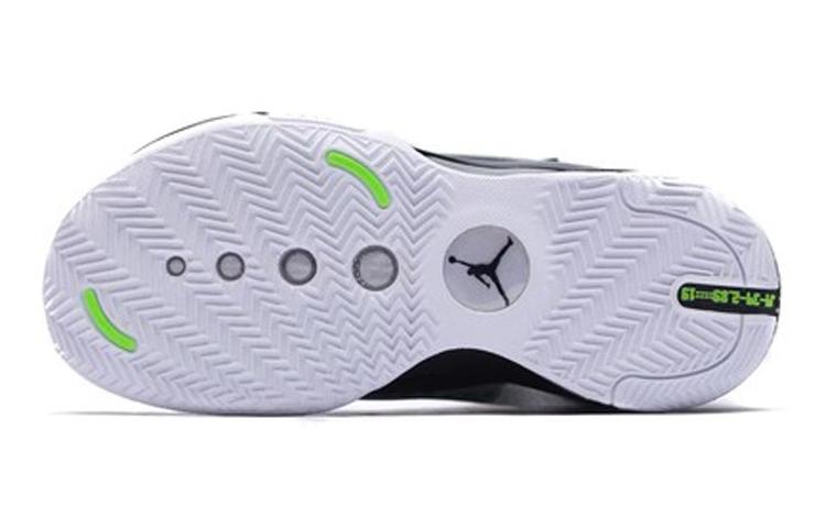 Jordan Air Jordan 34 GS 'Puntos de Medio Tono' Amortiguación Cómoda, Resistente al Desgaste, Caña Media, Zapatillas de Baloncesto para Niños BQ3384-013