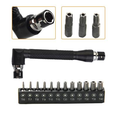 Magnetische Sicherheitsbits Winkelschraubendreher Torx Bits Set Hohe Härte