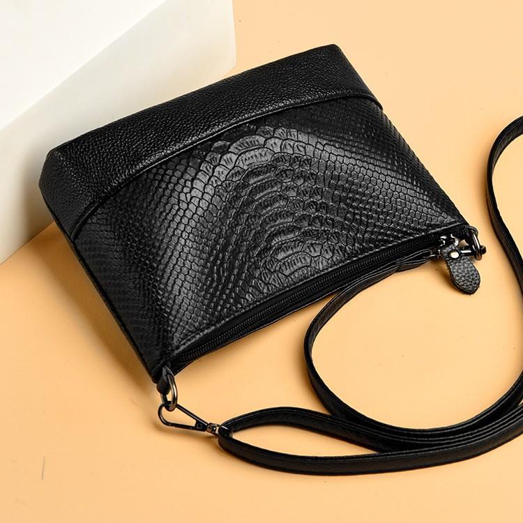 Bag women's new Korean version of versatile handbag temperament Muse PU leather small bag large capacity shoulder messenger bag