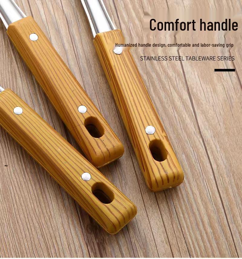 Stainless Steel Spatula & Skimmer Kitchen Set