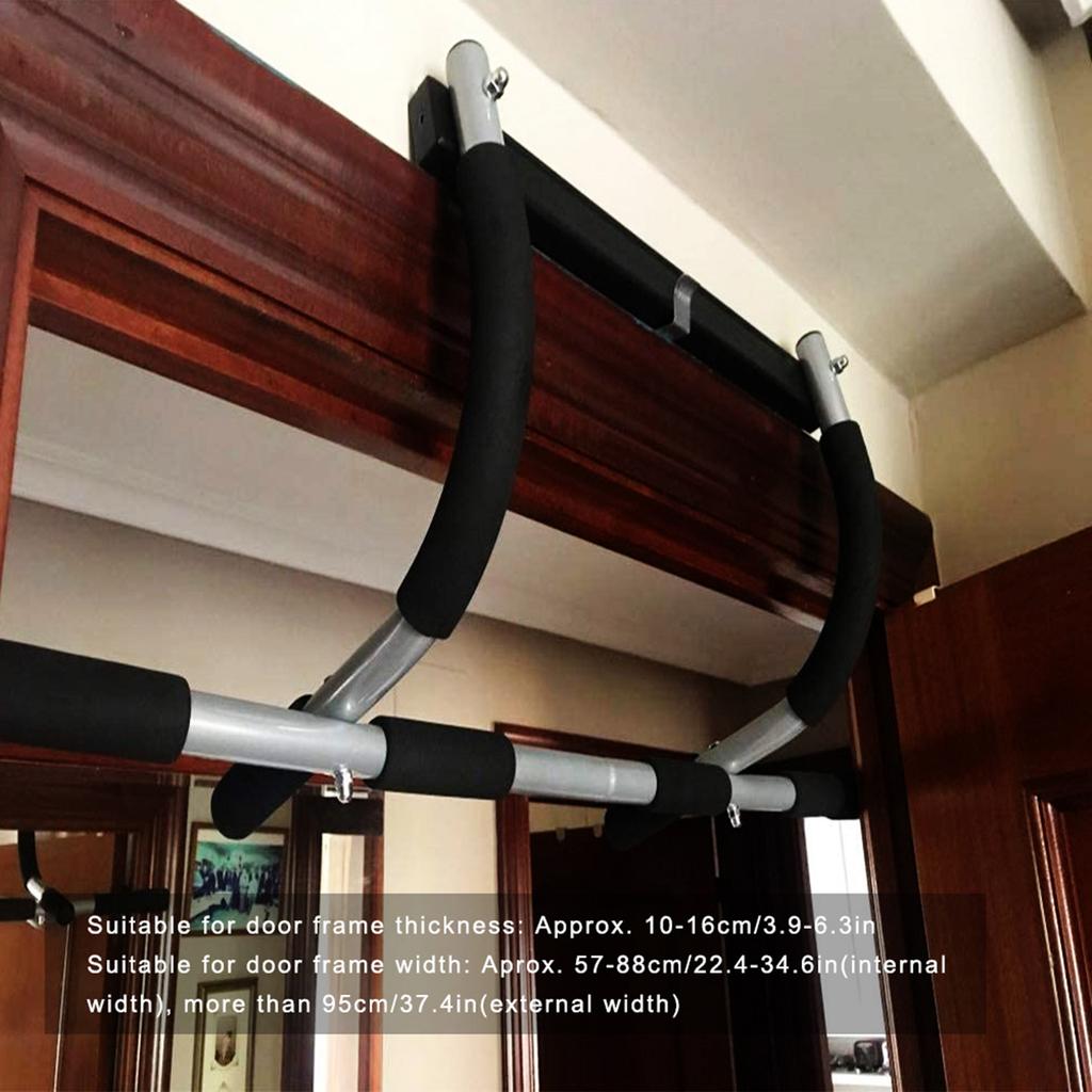 Indoor Door Pull Up Chin?Up Trainer Horizontal Bar Arm Training Exercise Fitness Equipment