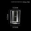 Sichun Graduated Heat-Resistant Glass Cups