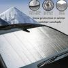 New Car Front Window Sunshade UV Protection Shade Sun Protector Windshield Visor Cover Auto Curtain Sunshade AccessoriesWindshield Sunshades 1