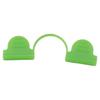 100PCS Greenhouse Arch Frame Double Head Plastic Clip Heating Press Film Clip Clamp 5mm