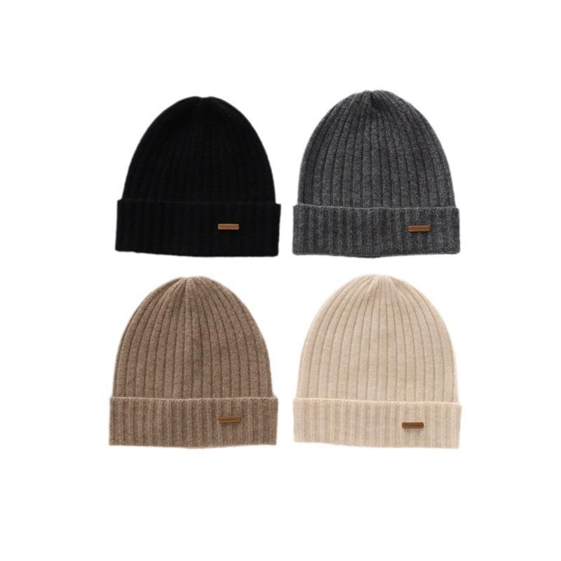 25 H/W Neue Unisex Extra Dicke Doppelsträngige Kaschmir Umschlagmütze: 100% Reines Kaschmir