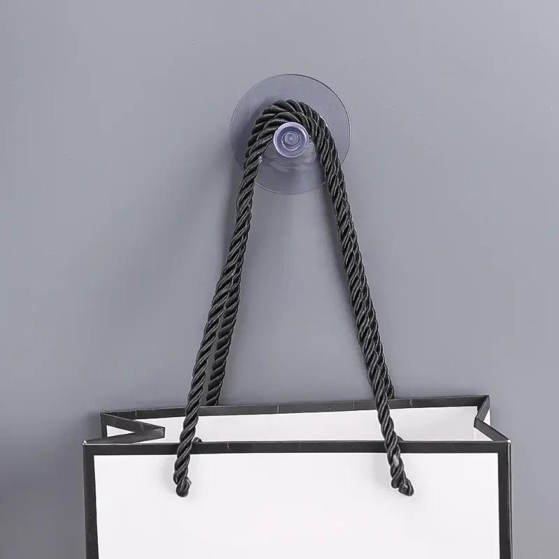 10 Stück Transparente Saugnäpfe Haken Stark Klebend Saugknapfhalter Aufhänger Saugpads Küche Badezimmer Fensterglas Dekor