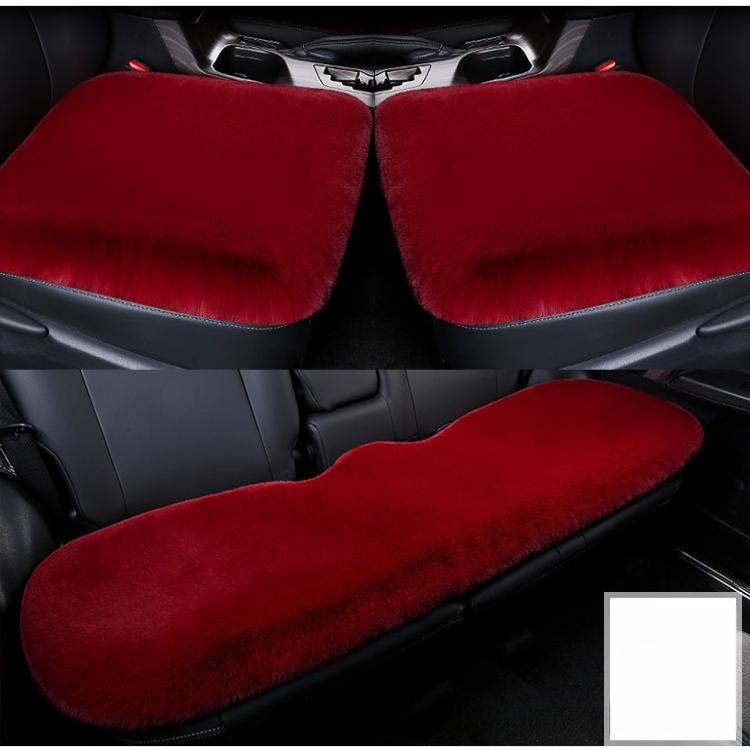 1Pc Thickened Winter Car Plush Seat Cushion, Warm Seat Cushion, Office Seat Cushion