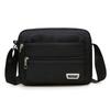 Business bag Men's and women's nylon collection wallet Canvas charging bag Cashier shoulder messenger bag Oxford cloth bag Korean version satchel bag