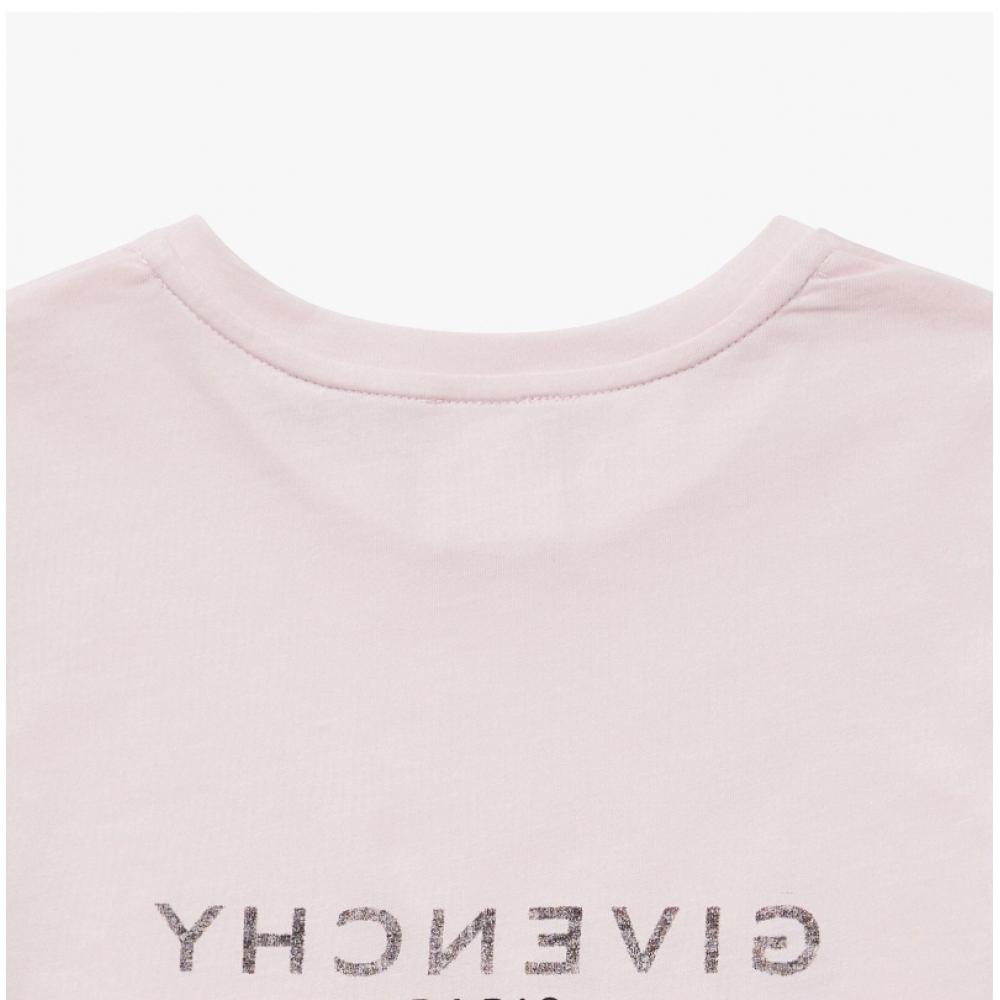 Givenchy H15329 44z Archetype Logo Print Kids Short Sleeve Tee