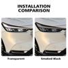 Smoke Black Car Headlight Protective Film for Honda HR-V/Vezel TPU PPF Pre Cut Anti-Scratch Vinyl Wrap Kit High-Gloss Film