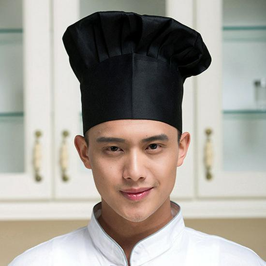 Chef Cotton Mushroom Hat for Restaurants, Hotels, and Bakeries