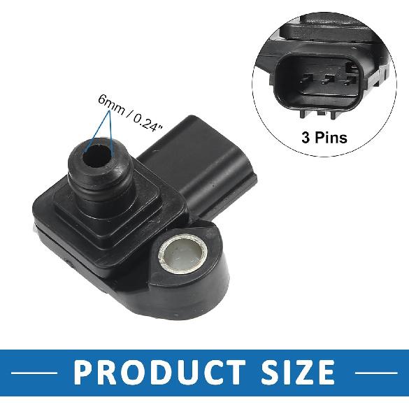 Car Intake Manifold Air Pressure Boost 37830-PNC-003 MAP Sensor for Honda Civic 2006-2011