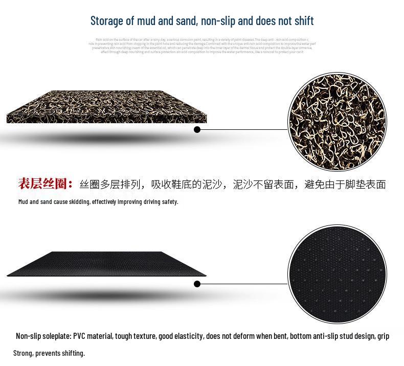Compatible with Kymco KRV180 Scooter: Non-Slip Motorcycle Footrest Mat.