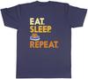 Eat Sleep Pancakes Repeat Unisexs Unisex TShirt Tee