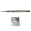 0.5mm-1.6mm Bit Stainless Steel Watch Band Link Remover Bracelet Remover Pin Punch Tool 9 In 1 Watch Accessories