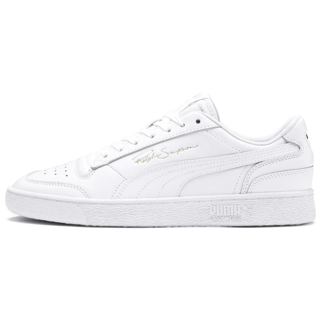 PUMA Ralph Sampson Lo Low top Skateboard Shoes Unisex Pure White 370846-08