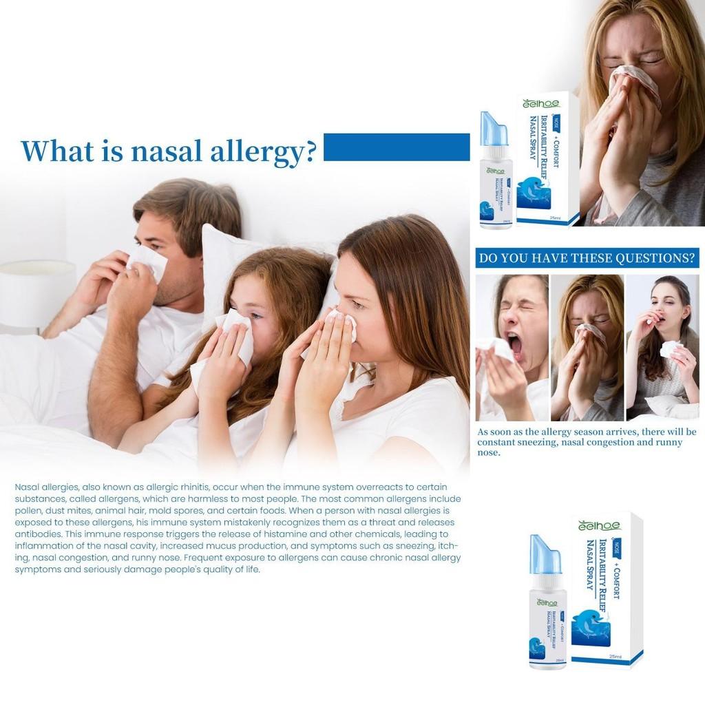 Eelhoe Nasal Spray For Relieving Nasal Congestion And Discomfort Perfect For Kids