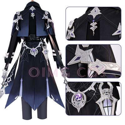 Genshin Impact Flins Cosplay Costume Adult Carnival Uniform Wig Halloween Party Costumes Anime Masquerade Women Game