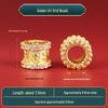 Year of the Horse Sand Gold Non-Fading Drip Oil Beaded DIY Bracelet and Jewelry Accessories.