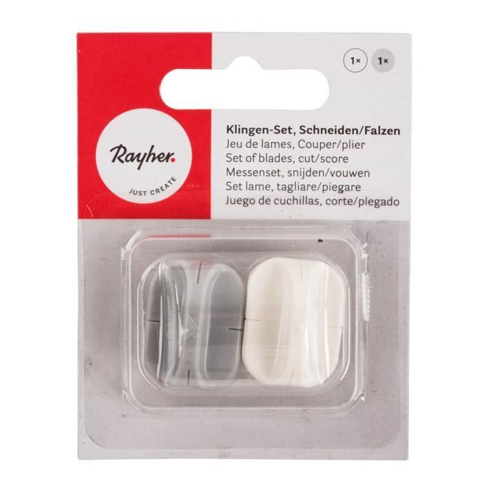Cutting Devices - Rayher - 50047000 - 2 Pieces - Plastic - Transparent