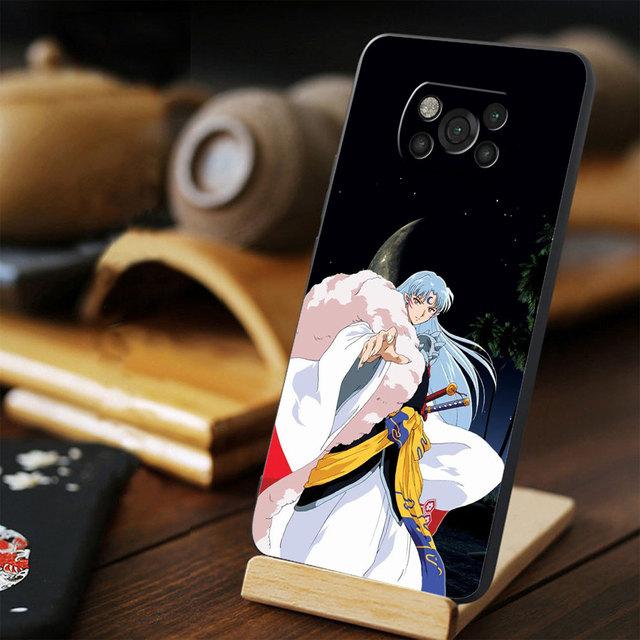Anime Cute Inuyasha Phone Coque For Xiaomi Poco M4 Pro 5g F3 X4 Mi 11 Lite F4 Gt M3 11t 9t 10t X3 Nfc Note 10 Trend
