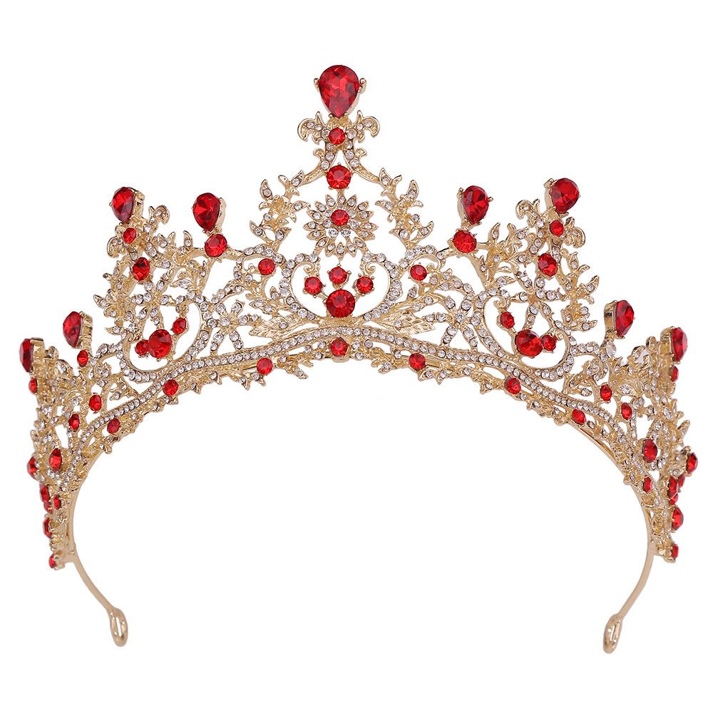 New Fairy Princess Rhinestone Crown Bride Wedding Dress Wedding Dress Dinner Photo Studio Travel Photography Style Crown Hair Accessories