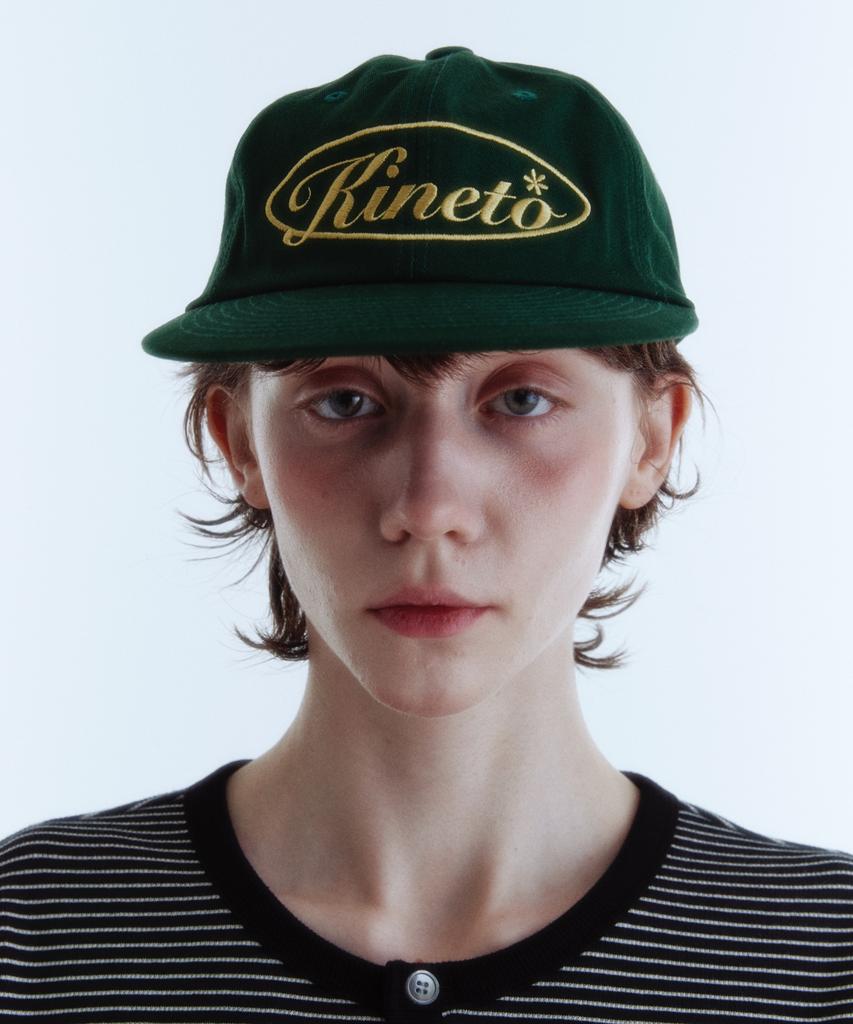KINETO Women_Oval Classic Logo Ball Cap_Green