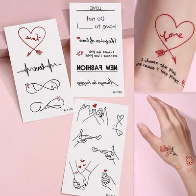 Cartoon Tattoo Sticker Waterproof Small Fresh Children Cute Tattoo Sticker