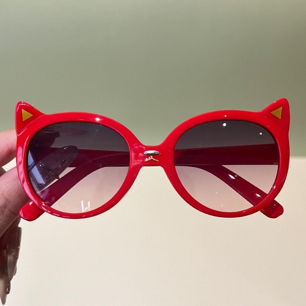 

Eye Sunglasses Protective Uv400 Sun glasses Kids Ear Eyeglasses Trendy Kids Sun Eyewear For Travel Outdoor Activities красный