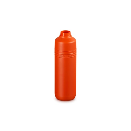 [Red Dot Design Award 2025 Winner] Le Creuset Water Bottle, Large Capacity 1000ml, Orange, Stainless Steel, Vacuum Insulated, Keeps Hot or Cold, Wide