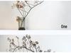 Wabi-Sabi Style Mountain Preserved Flower & Dried Branch Floor Ikebana Ornament