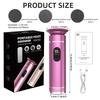 Aluminum Alloy Electric Foot Grinder For Feet - Dual Power Type-C/Battery, Callus & Dead Skin Remover Pedicure Tool
