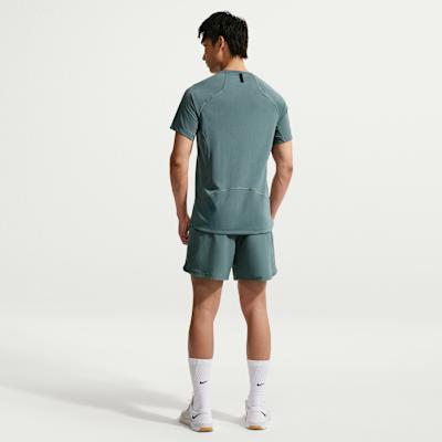 Men's Nike Pro T Shirts Men's Mineral Slate Blue Crew Neck