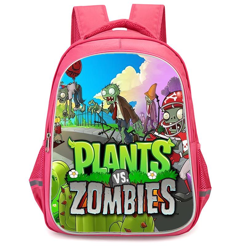 Plants Vs. Zombies Plants Vs. Zombies Anime Backpack Student Bag