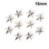 Wholesale Silver Metal Star Rivets DIY Clothes Shoes Bags Handmade Clothing Accessories Punk Leather Studs Spikes Spots Nails
