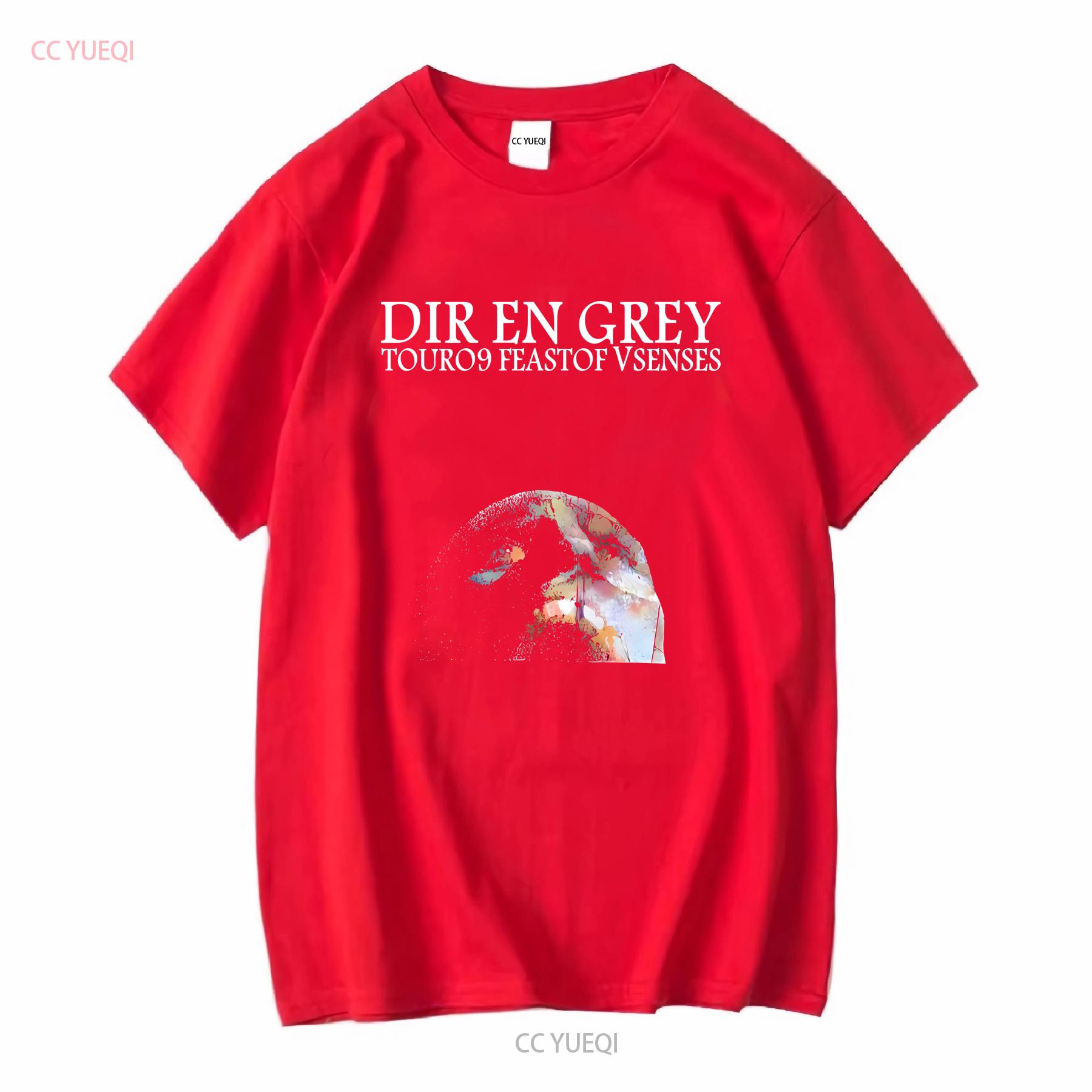 

DIR EN GREY tour 09 Feast of V Senses shirt classic in black cotton TT4292 long sleeves vintage Washed Stretched streetwear S