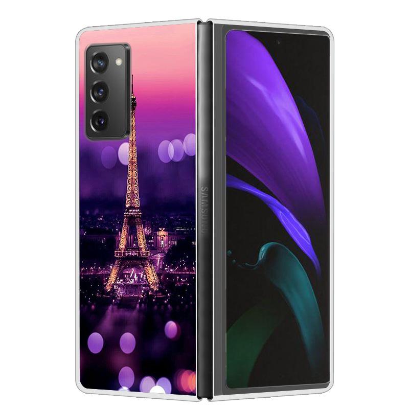 For Samsung Galaxy Z Fold2 Fold4 Fold5 Case Shockproof Hard Plastic PC Back Cover For Samsung Galaxy Z Fold 3 5 4 5G Phone Cases