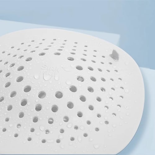 MINBOOT Drain Covers, Drain Nets, Sink Lids (Set of 2, Gray X White), Bath, Garbage Disposal, Kitchen, Bath, Hair Catcher