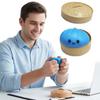 Baozi Squishy Spielzeug mit Dampfgarer-Box Stressabbau Rückprallspielzeug Stressabbau Sensorischer Ball für Erwachsene