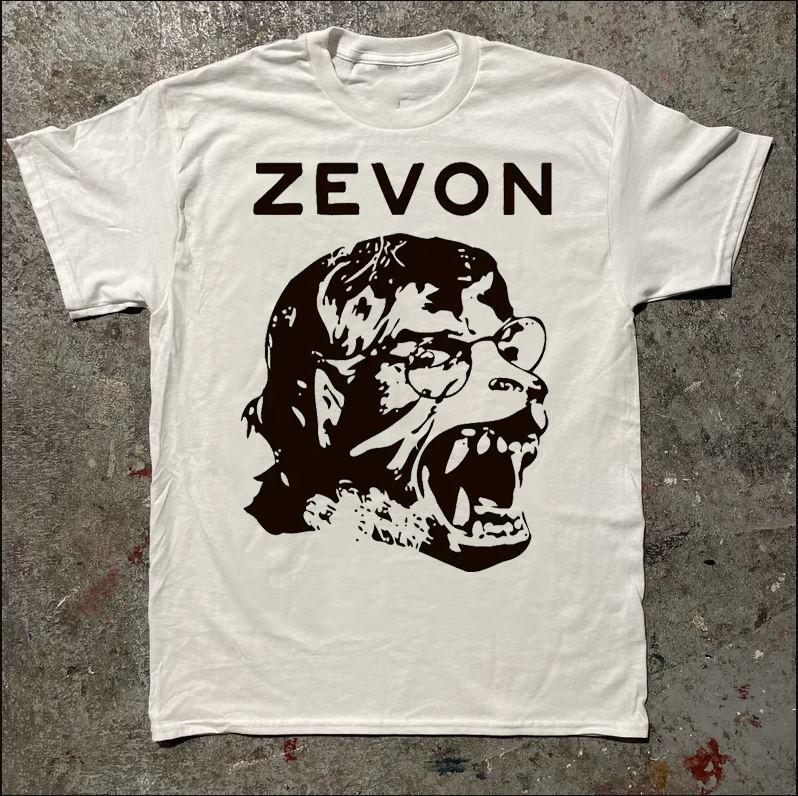 WARREN ZEVON Tee Shirt Unisex Cotton Tee All Size S-5XL CO065 Unisex T-Shirt M